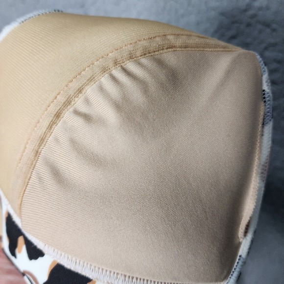 VICTORIA SECRETS Women's Small Animal Print Padded Halter Bathing Suit Top - Picture 4 of 5